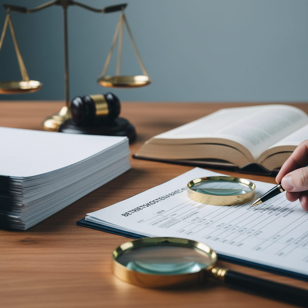 Betriebskostenabrechnung rechtssicher prüfen