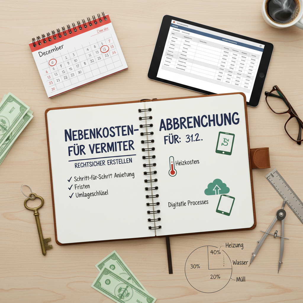 Leitfaden zur rechtssicheren Nebenkostenabrechnung