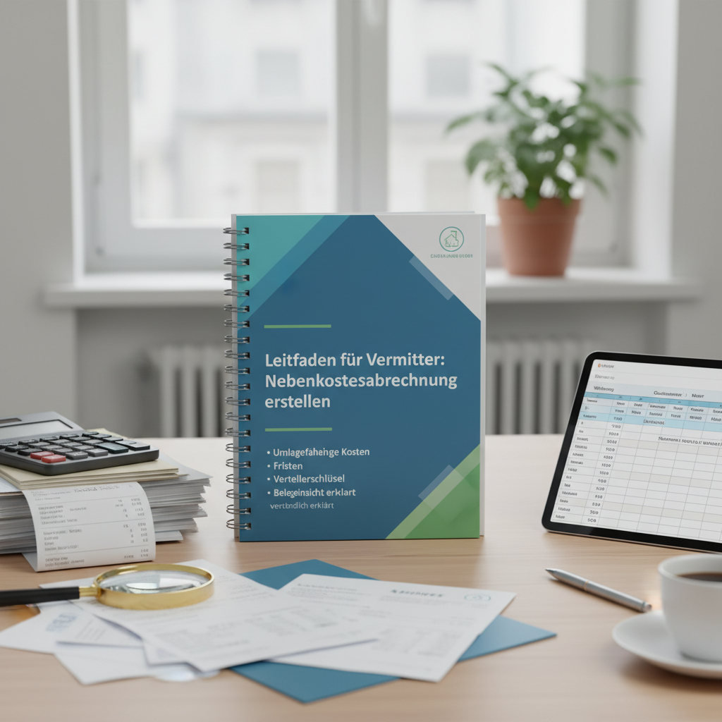 Nebenkostenabrechnung erstellen: Leitfaden für Vermieter