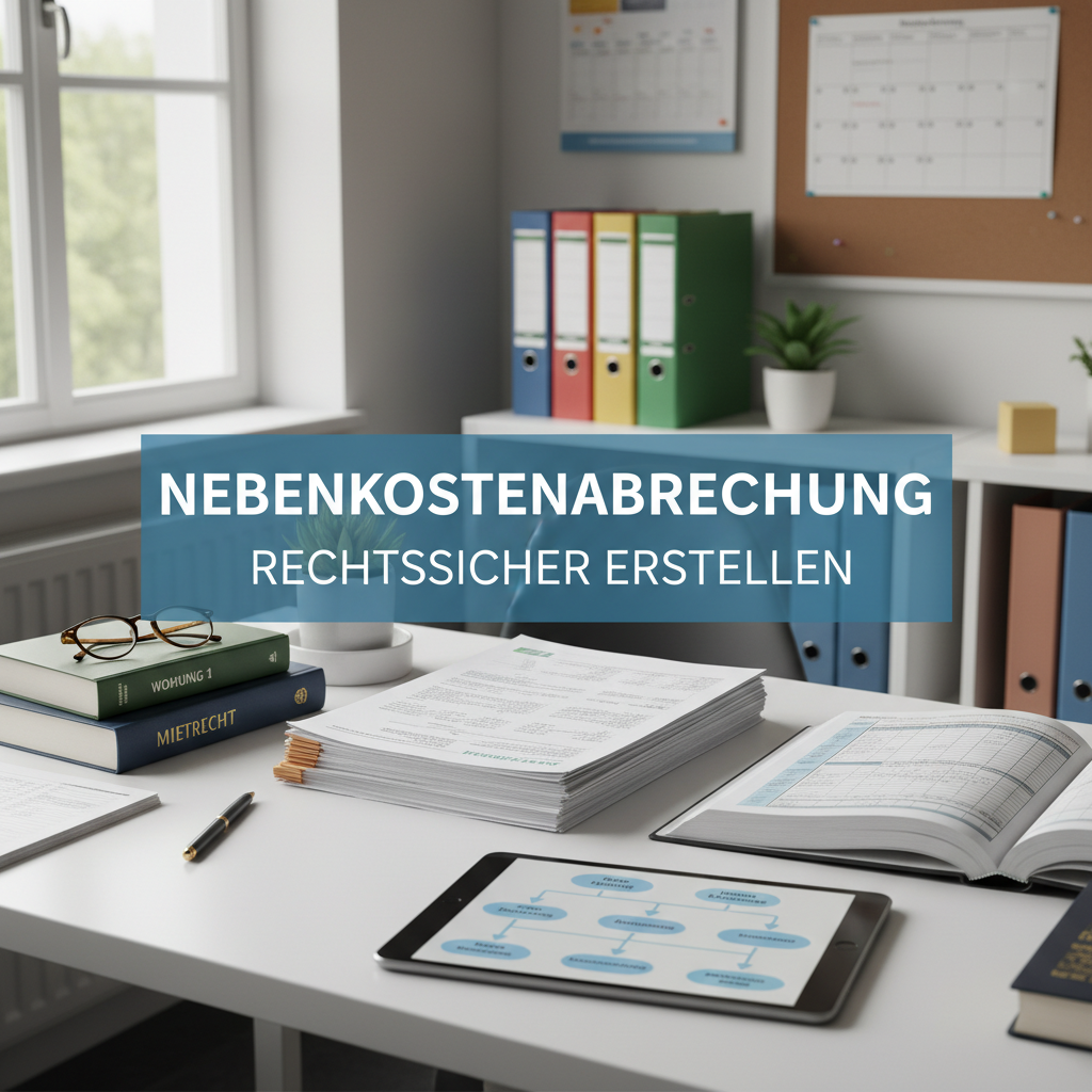 Rechtssichere Nebenkostenabrechnung für Vermieter