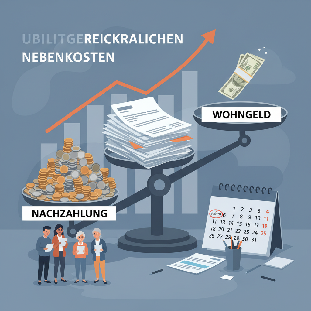 Betriebskostenabrechnung und Wohngeldanpassung bei Nachzahlungen