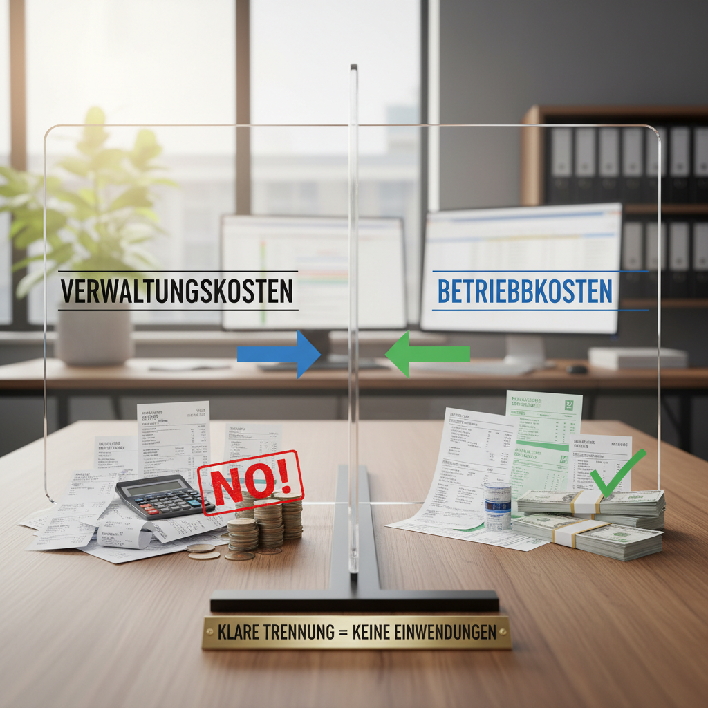 Verwaltungsgebühren in der Nebenkostenabrechnung richtig einordnen
